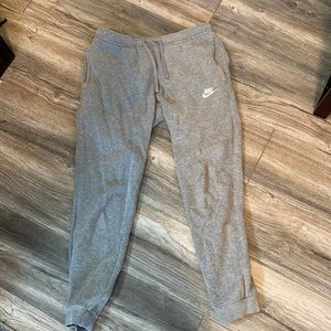 Grey nike sweatpants